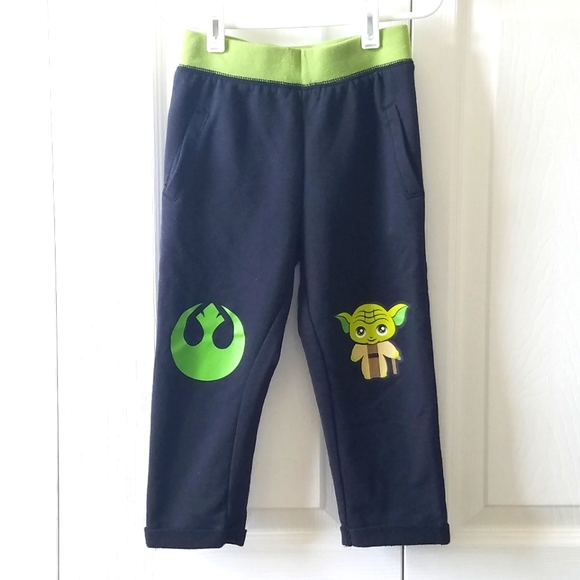 Star Wars Yoda Rebel Alliance sweat pants - Picture 1 of 5